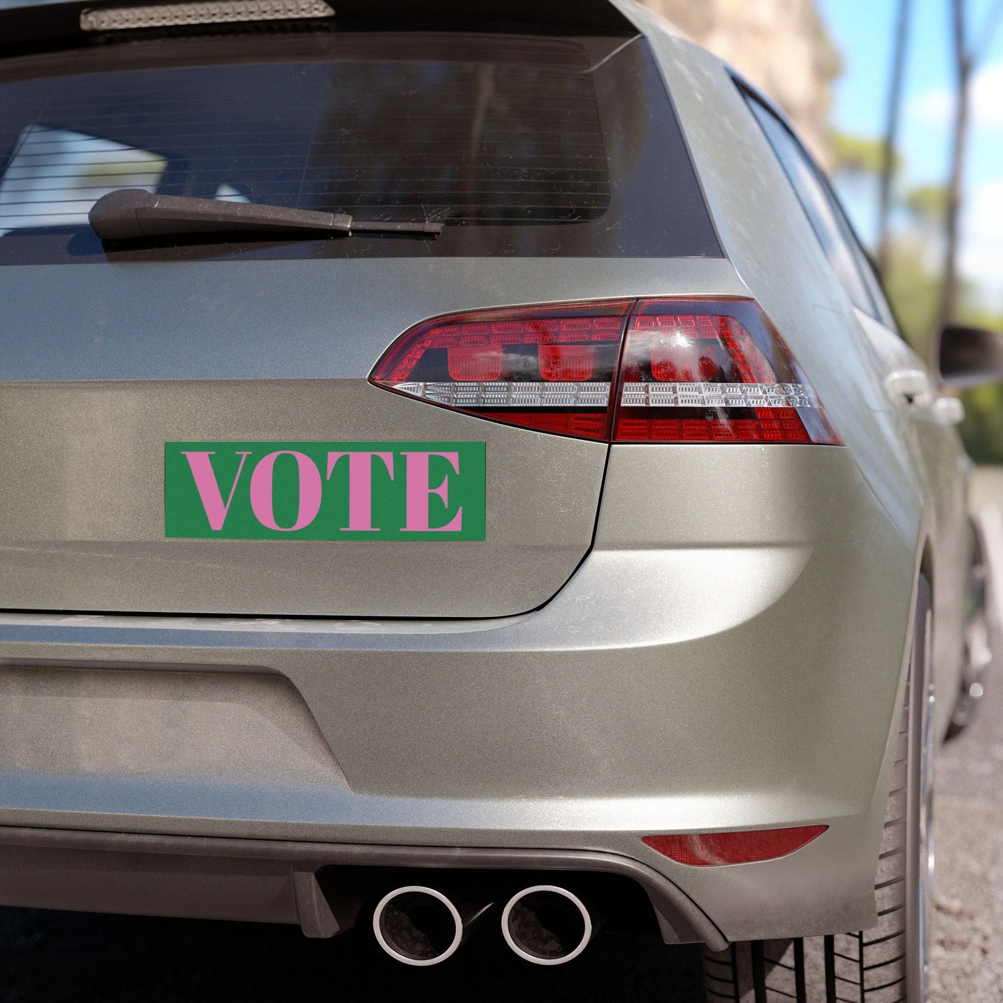 "VOTE" Car Magnet inspired by Alpha Kappa Alpha Sorority