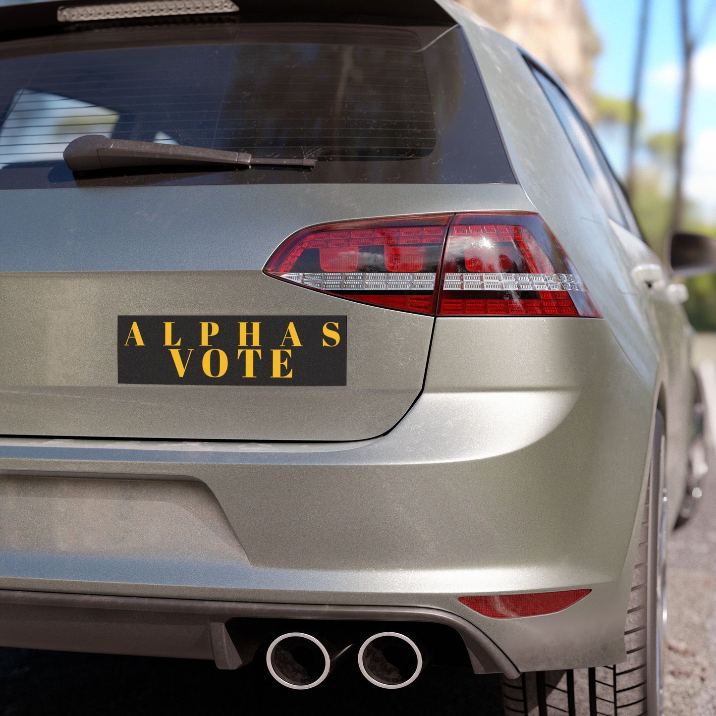 "VOTE" Car Magnet inspired by Alpha Phi Alpha Fraternity