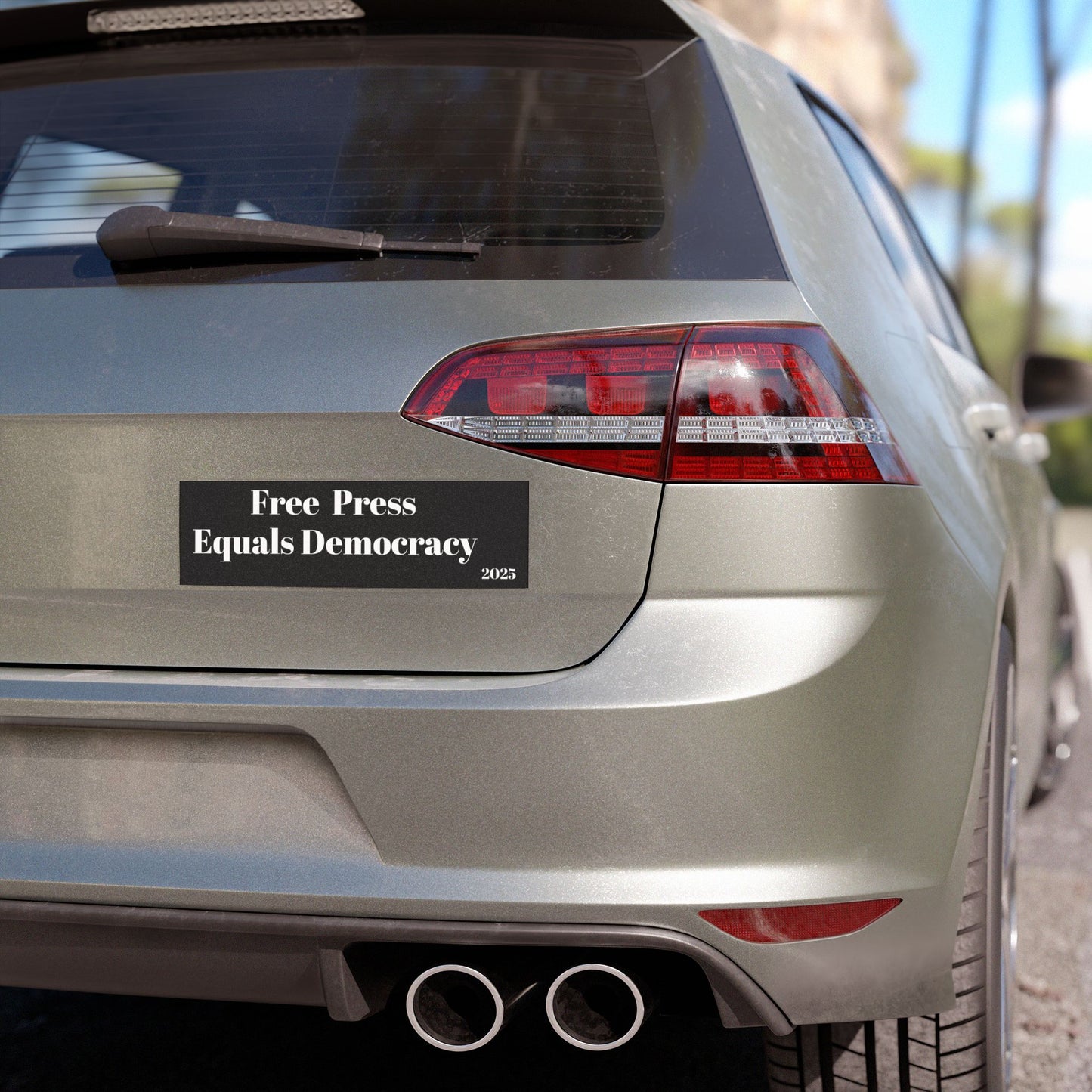 Free Press: Car Magnet