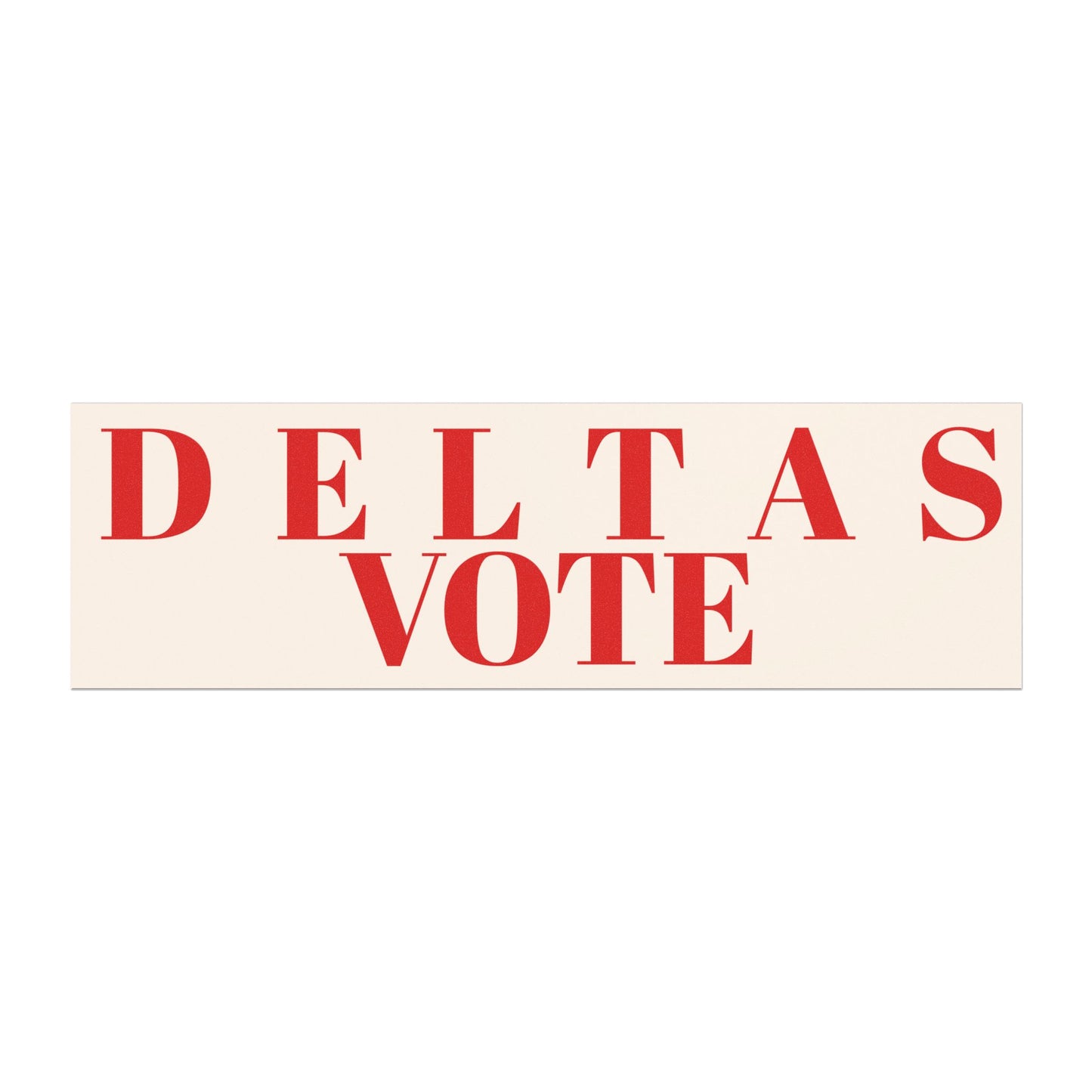 "VOTE" Car Magnet - inspired by Delta Sigma Theta Sorority, Inc.