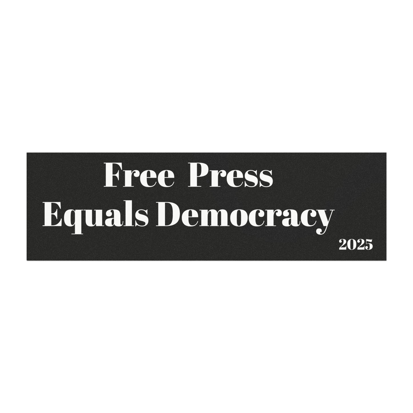 Free Press: Car Magnet