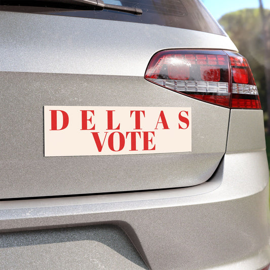 "VOTE" Car Magnet - inspired by Delta Sigma Theta Sorority, Inc.