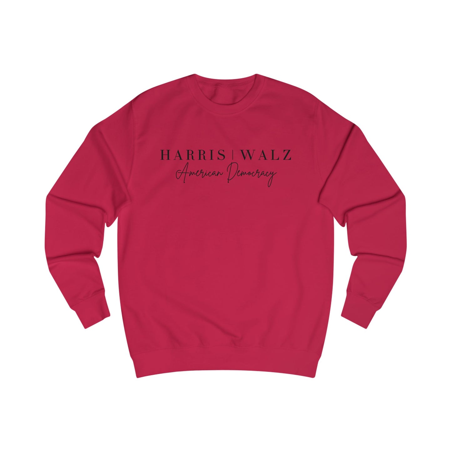 American Democracy: Harris Walls Ticket Black Sweatshirt