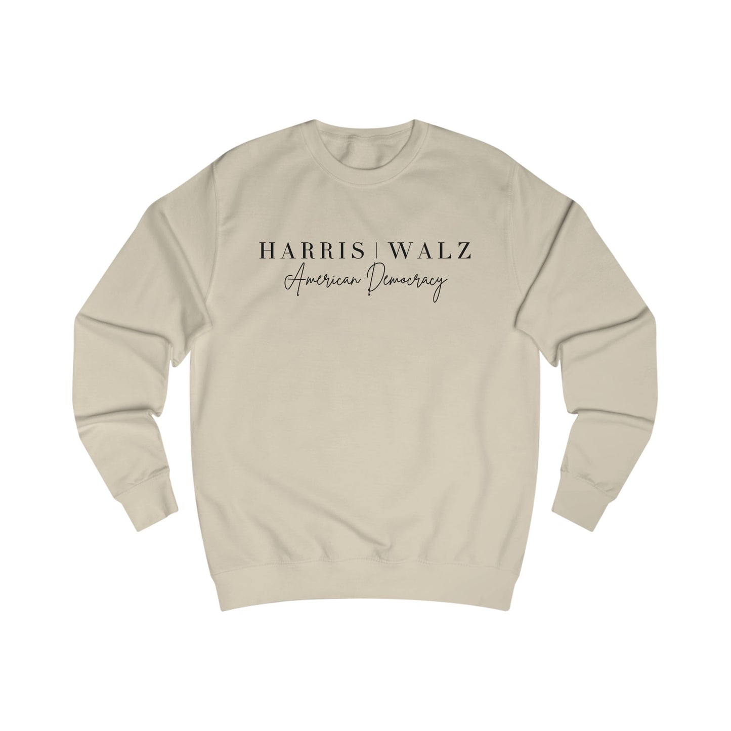 American Democracy: Harris Walls Ticket Black Sweatshirt