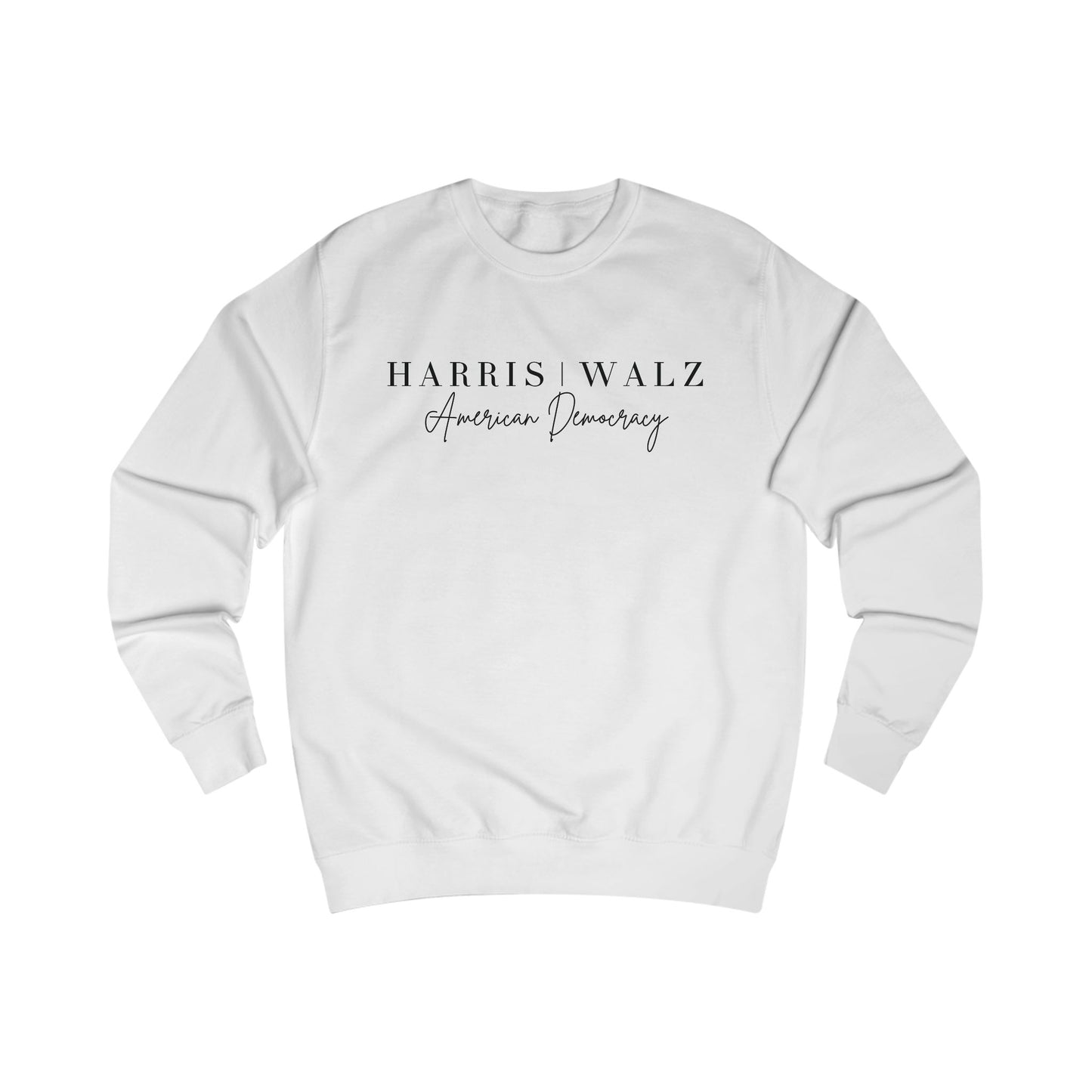 American Democracy: Harris Walls Ticket Black Sweatshirt