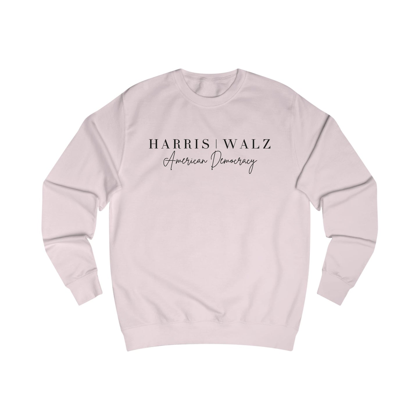 American Democracy: Harris Walls Ticket Black Sweatshirt
