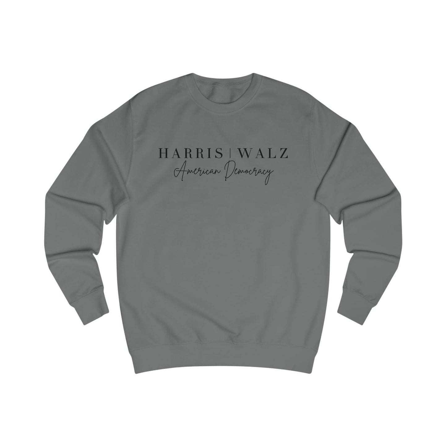 American Democracy: Harris Walls Ticket Black Sweatshirt