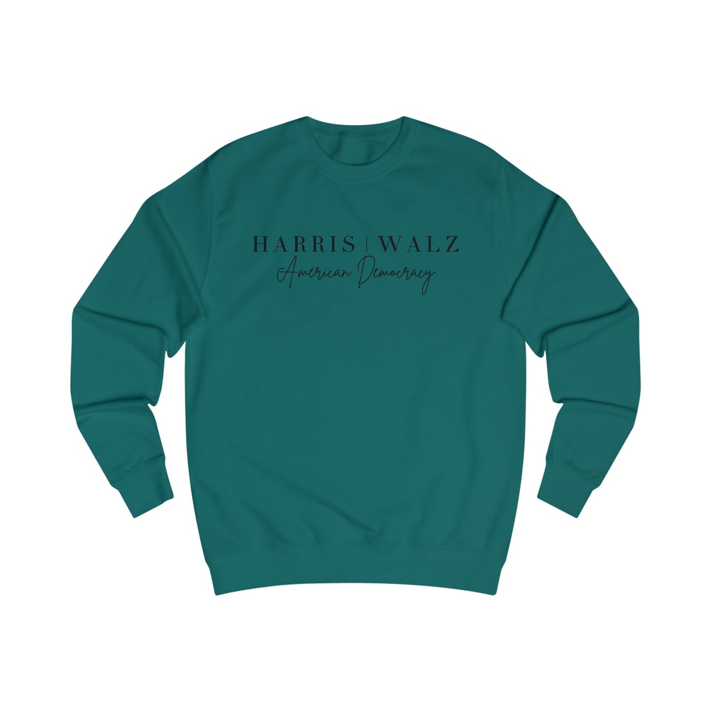 American Democracy: Harris Walls Ticket Black Sweatshirt