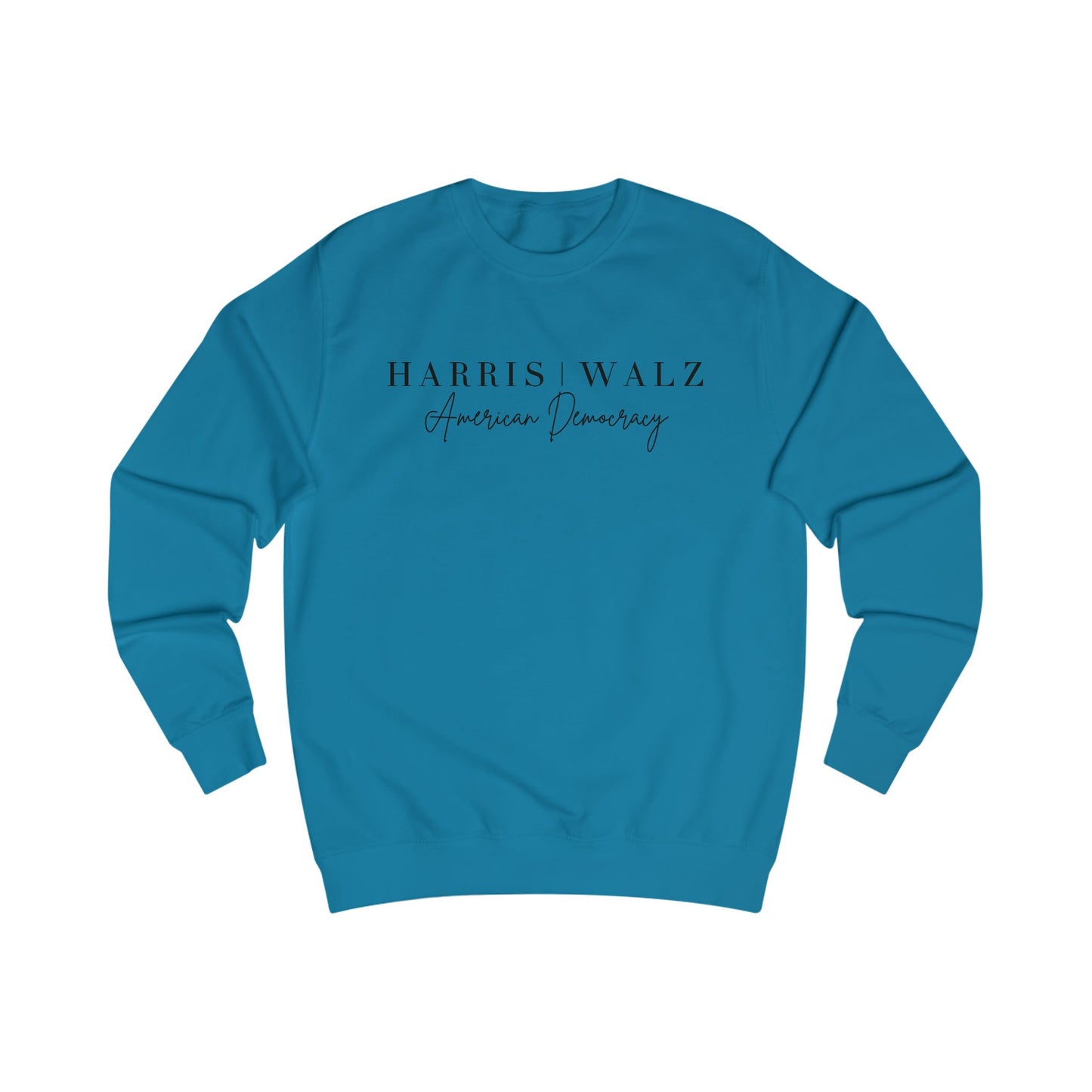 American Democracy: Harris Walls Ticket Black Sweatshirt