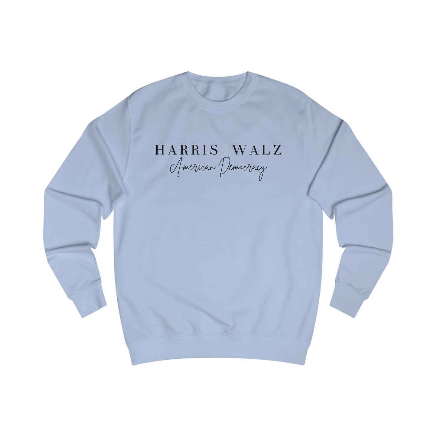 American Democracy: Harris Walls Ticket Black Sweatshirt