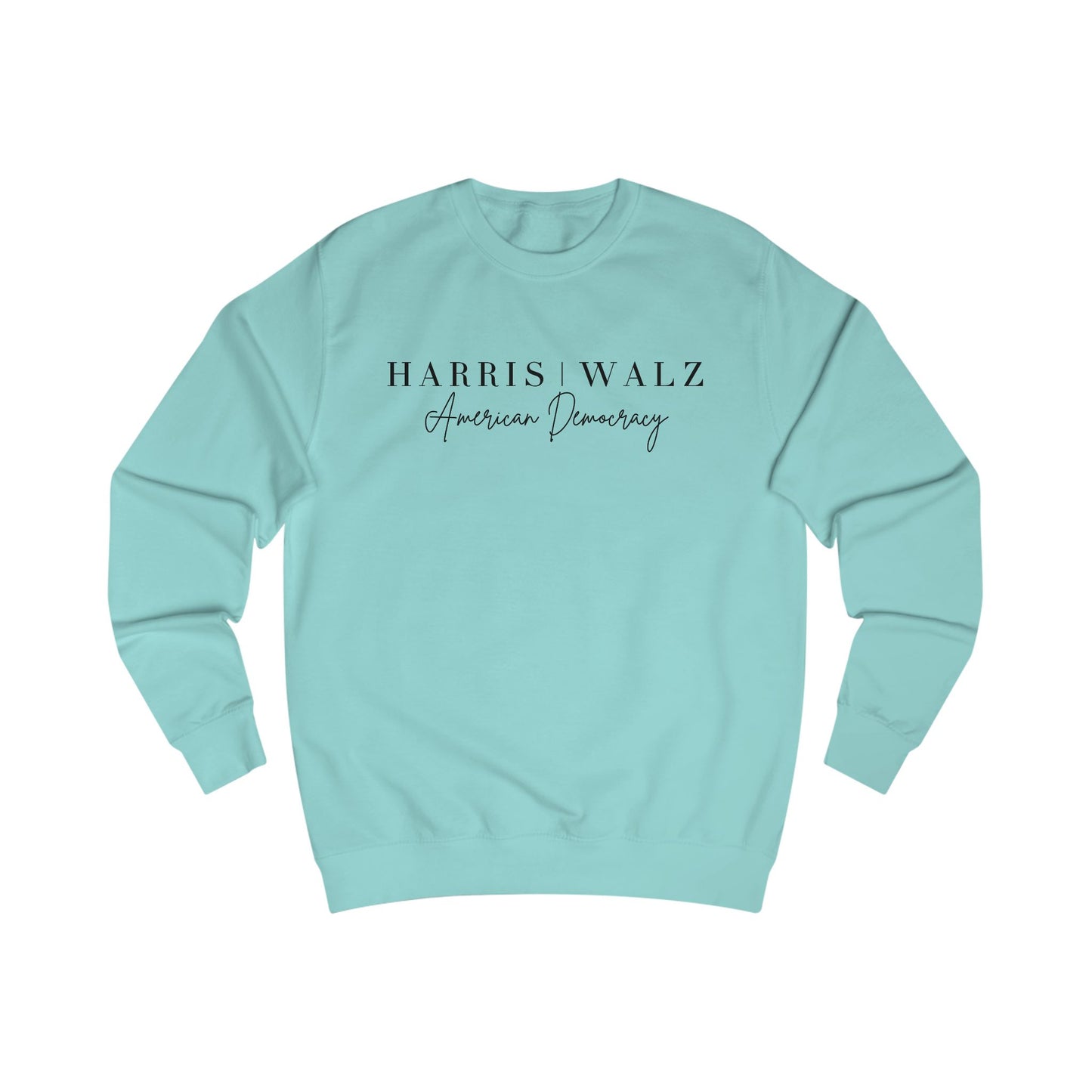 American Democracy: Harris Walls Ticket Black Sweatshirt
