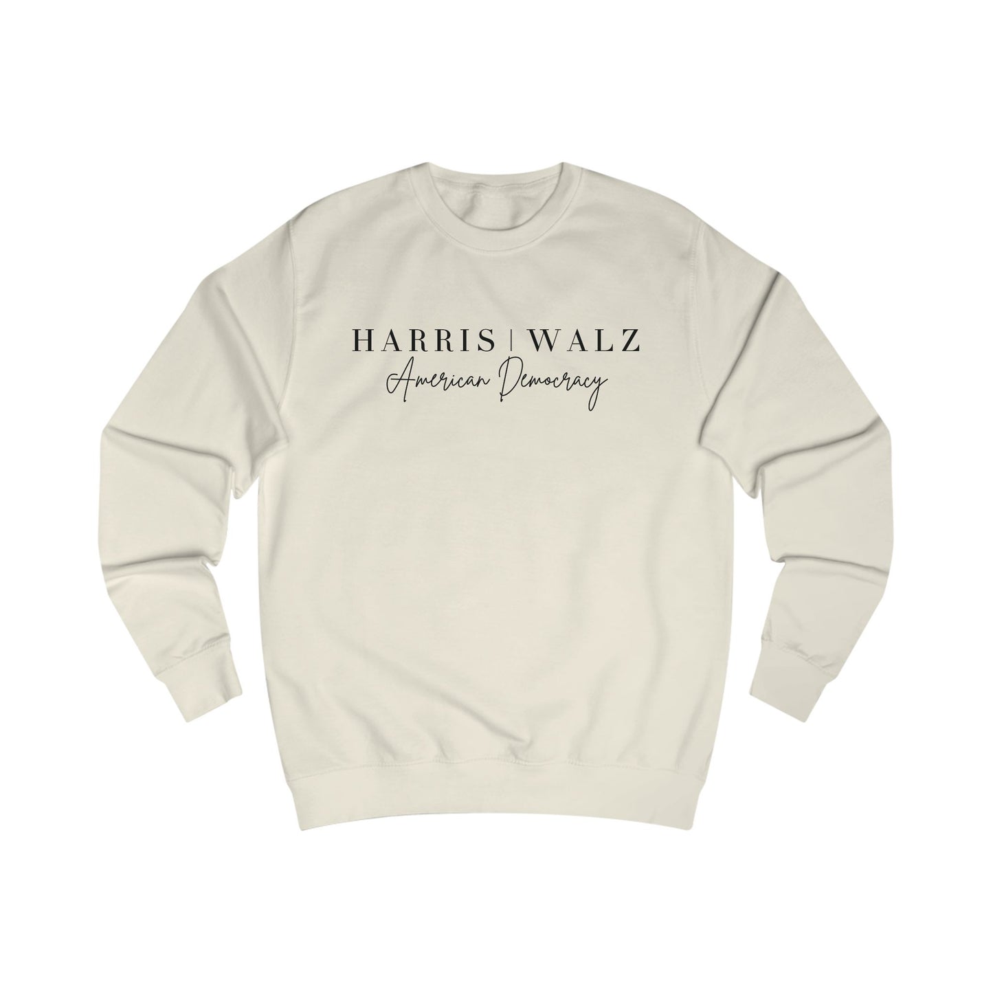 American Democracy: Harris Walls Ticket Black Sweatshirt