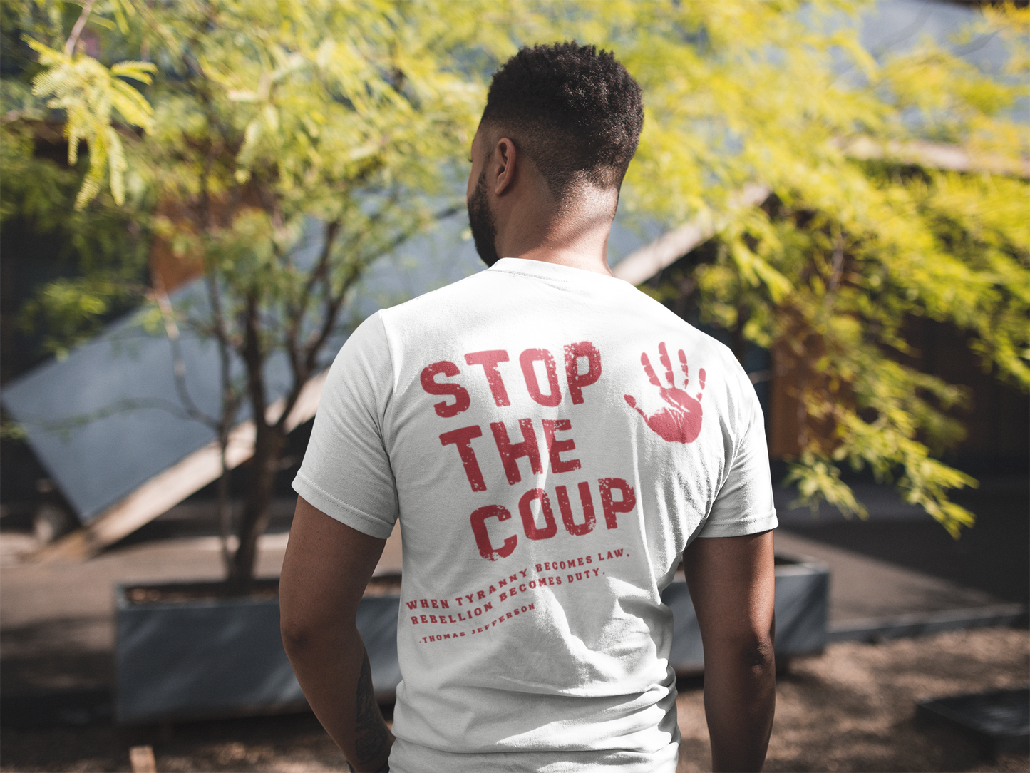 Stop the Coup Graphic Tee - For Love of Country