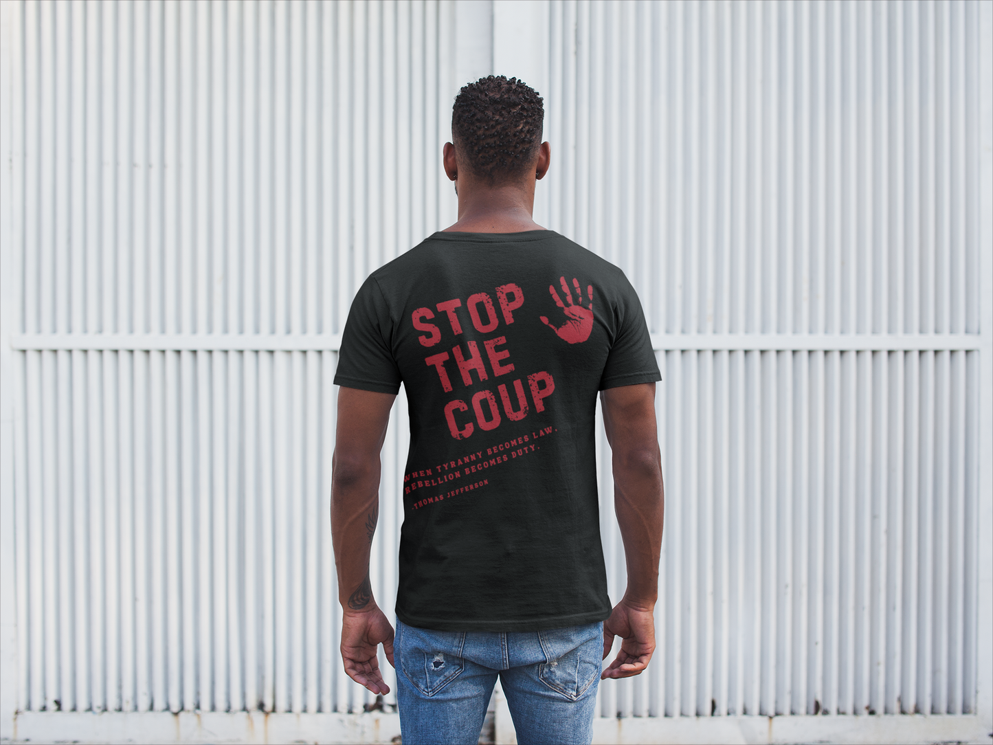 Stop the Coup Graphic Tee - For Love of Country