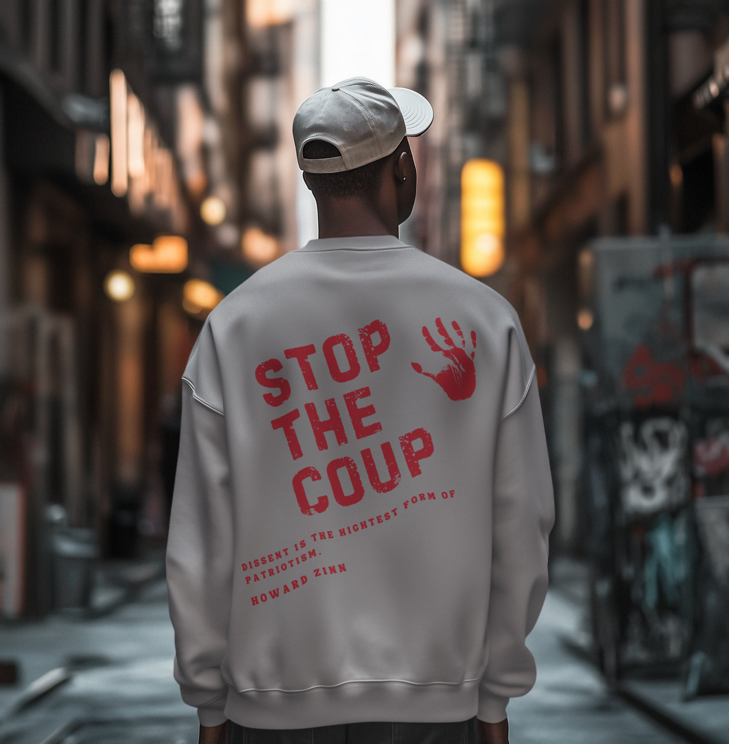 Stop the Coup Sweatshirt - For Love of Country