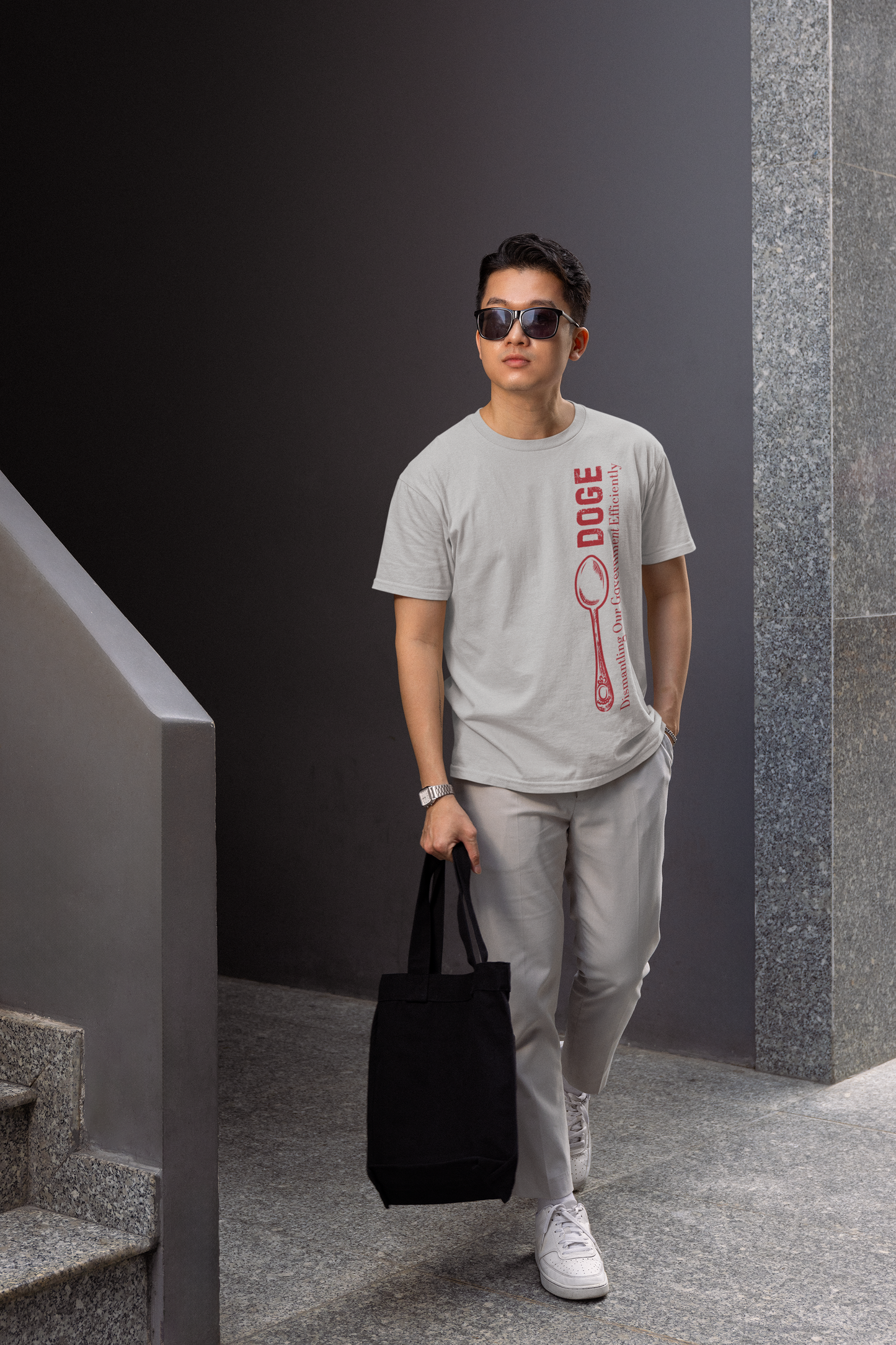 Fork Off DOGE Graphic Tee