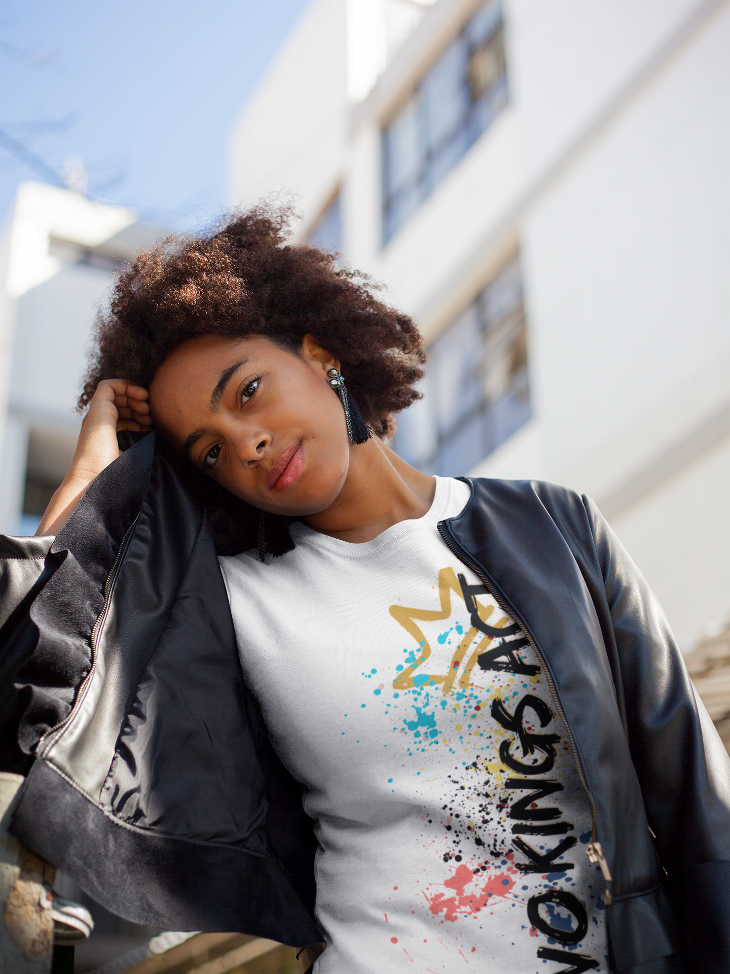 No Kings Act - Graffiti Tee