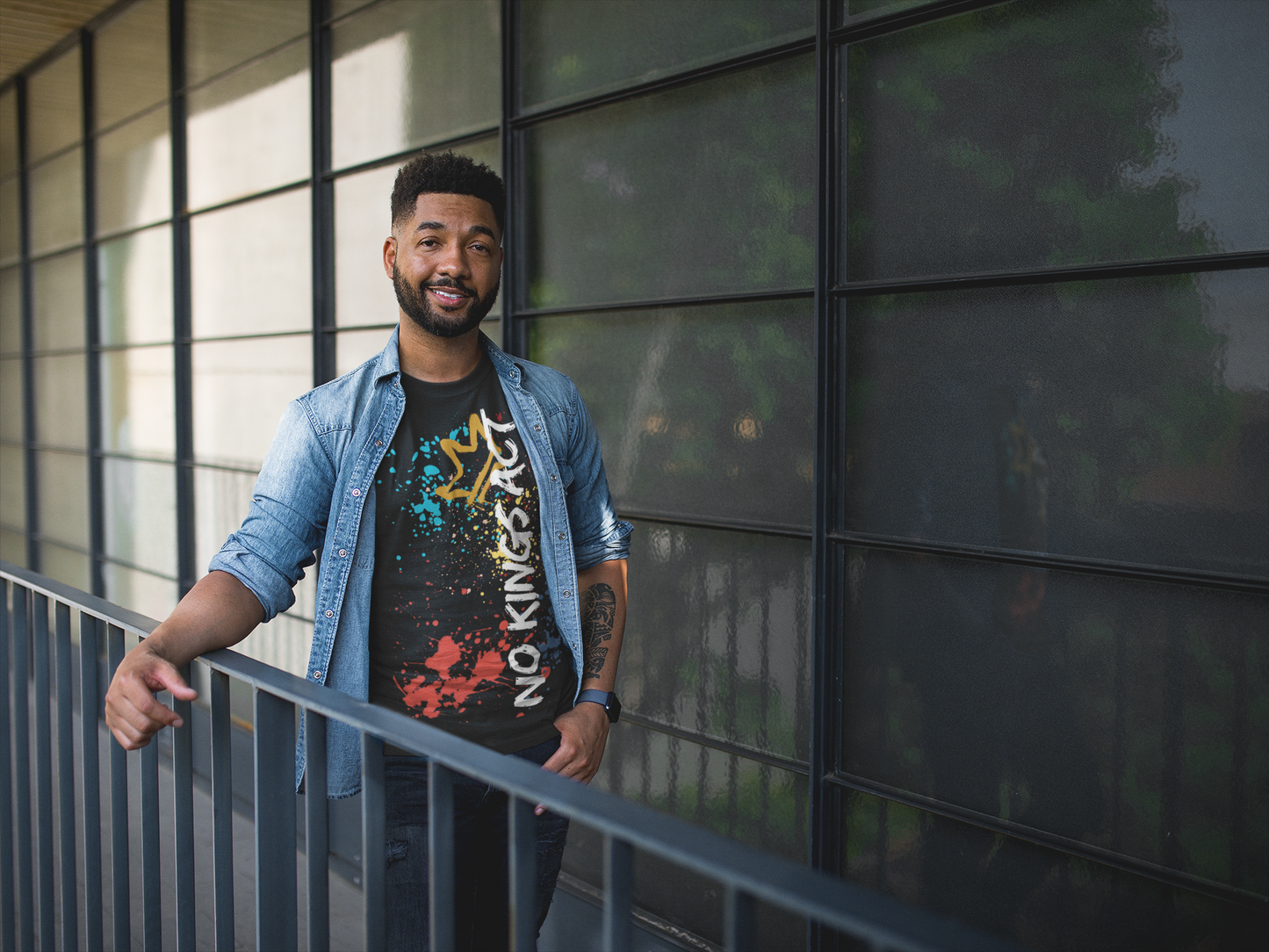 No Kings Act - Graffiti Tee