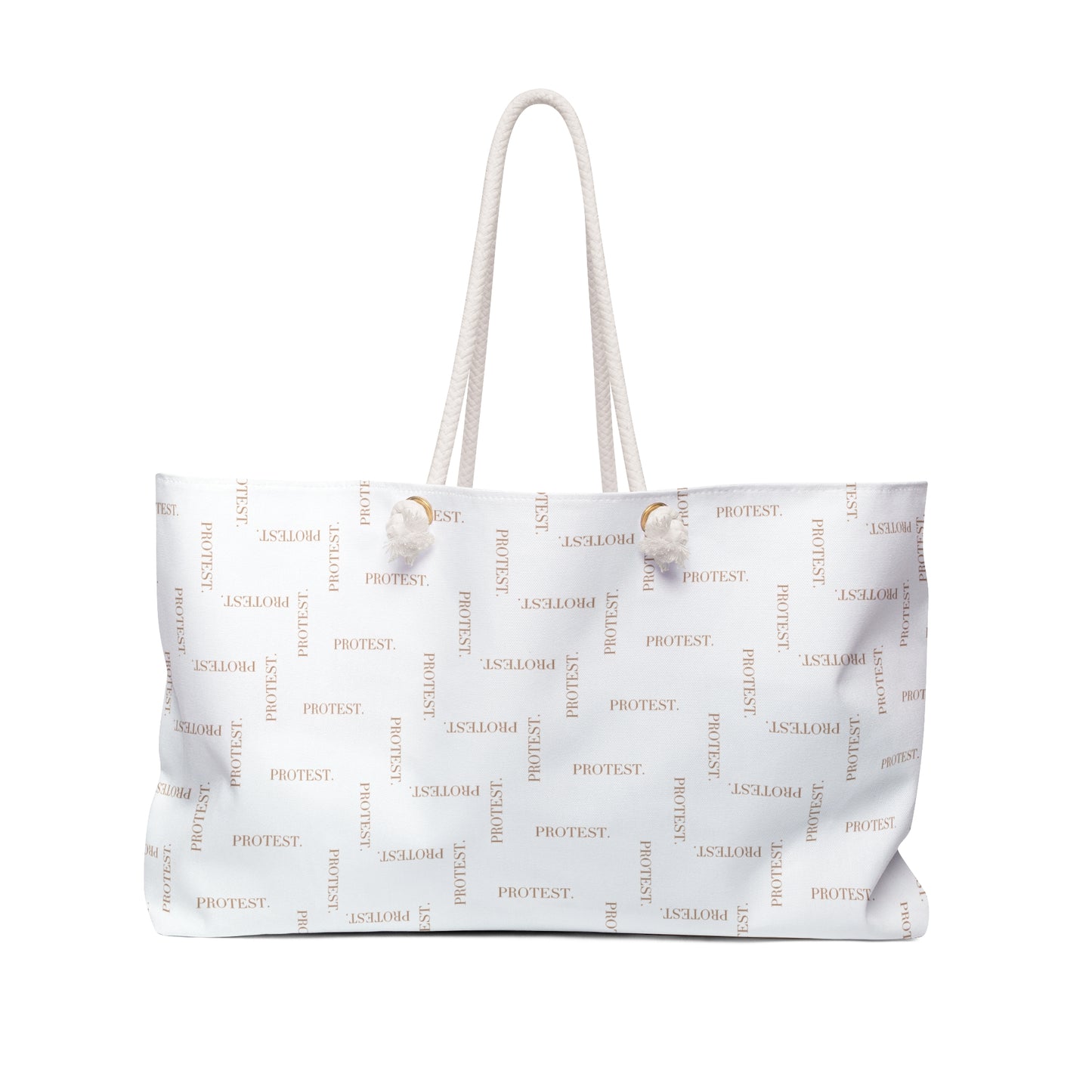 Protest in White - Weekday Bag