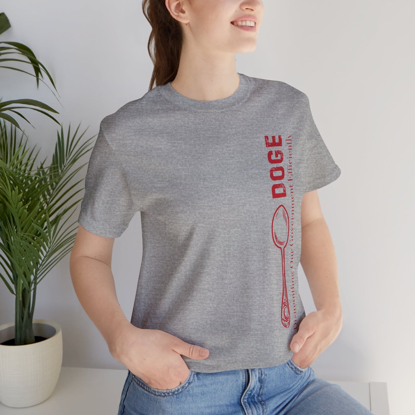 Fork Off DOGE Graphic Tee