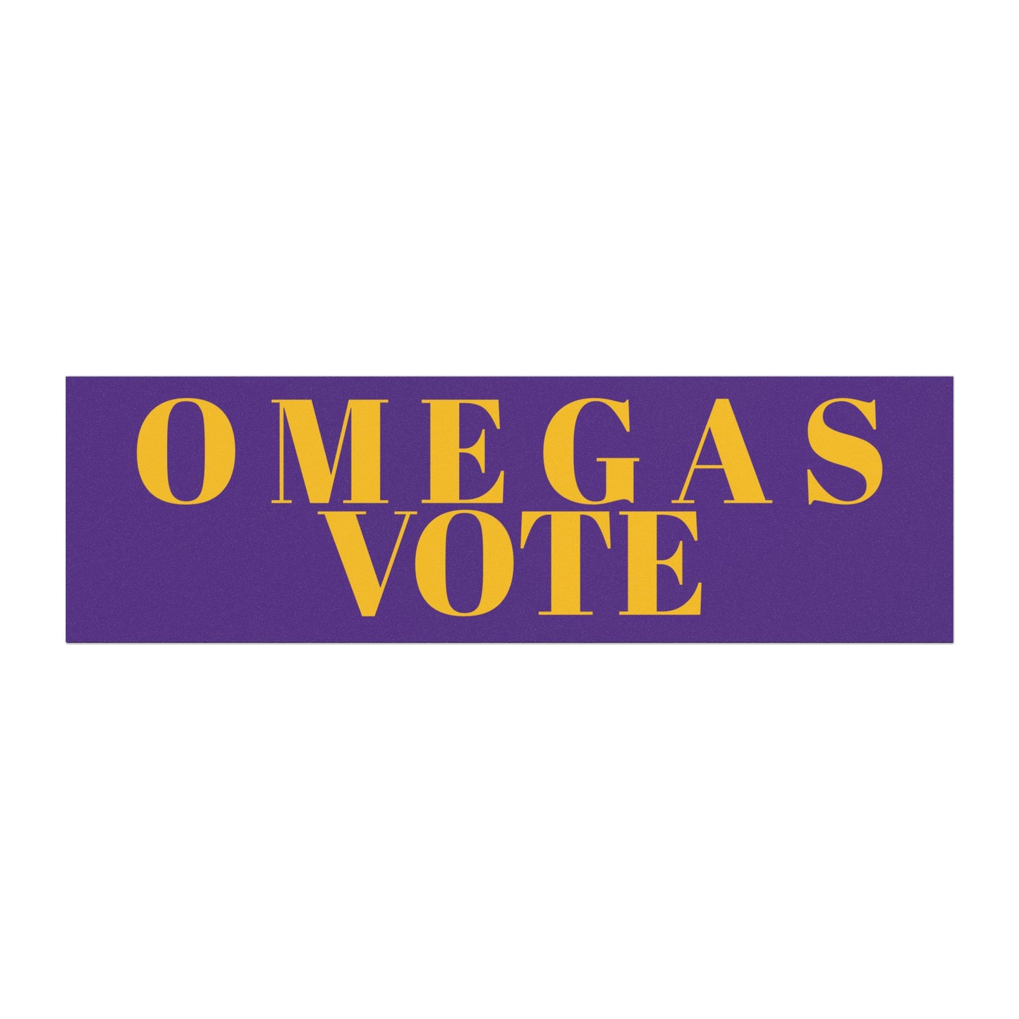 "VOTE" Car Magnet inspired by  Omega Psi Phi Fraternity