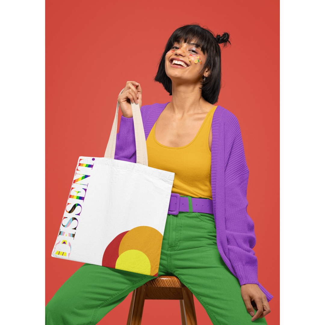 Res Publica LGBTQ+ Dissent Chic Tote Bag