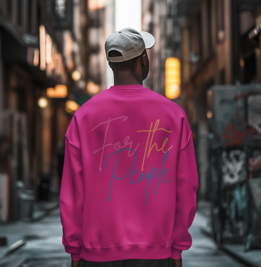 American Democracy: Harris Walls Ticket Black Sweatshirt