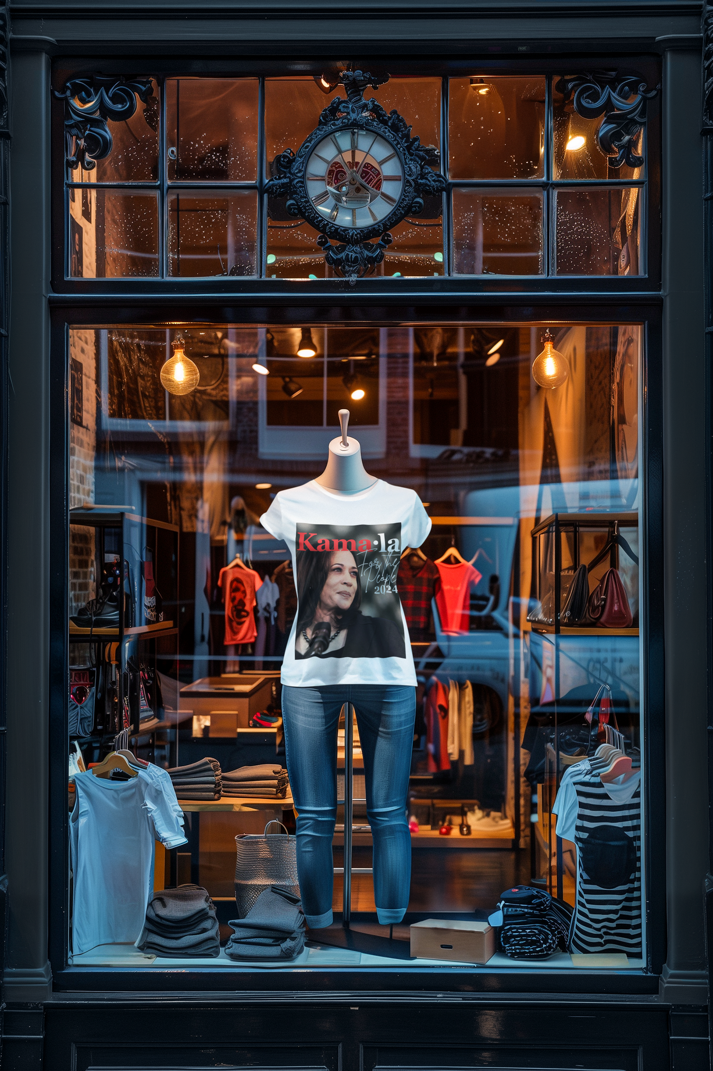 Future Forward: Kamala 2024 Statement Tee - 'For the People'